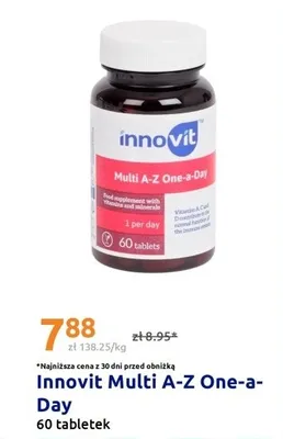 Suplement diety Innovit Multi A-Z One-a-Day 60 tabletek promocja w Action