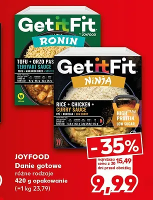 Danie gotowe Ninja Joyfood promocja w Kaufland