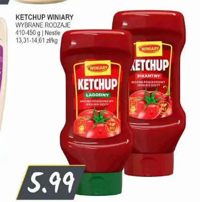 Ketchup Winiary Łagodny promocja w Słoneczko