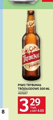 Piwo Trybunał Trójsłodowe promocja w Selgros