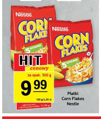 Płatki Corn Flakes Nestle promocja w Gram Market