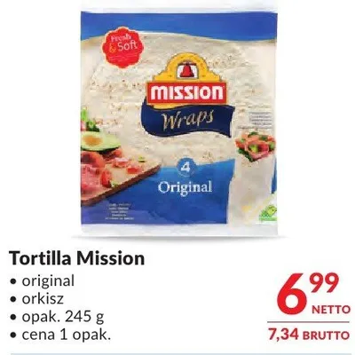 Tortilla Mission original orkisz promocja w Makro