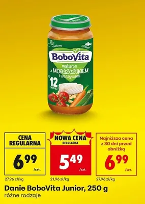 Danie Junior różne rodzaje promocja w Biedronka