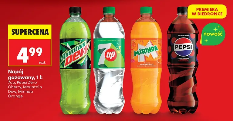 Napój gazowany 7up promocja w Biedronka