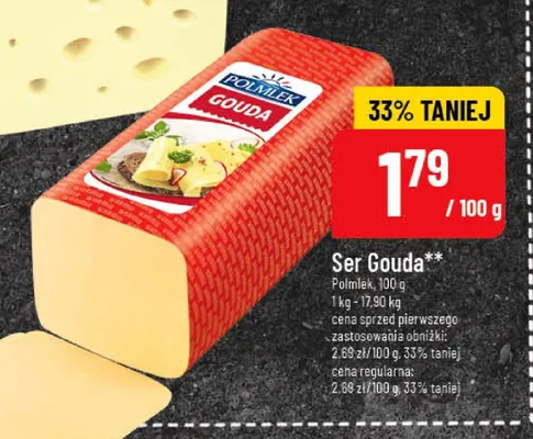Ser Gouda promocja w POLOmarket