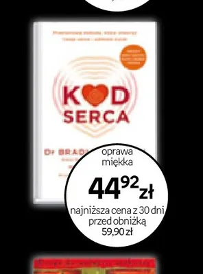 Książka Kod serca Dr Bradley Nelson promocja w Empik