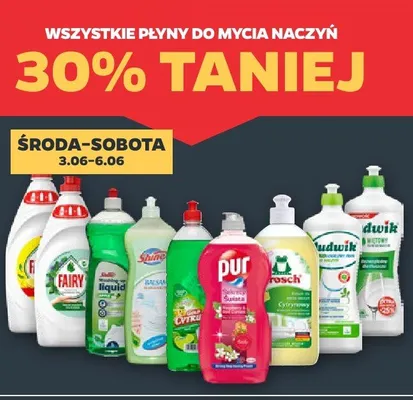 Płyn do mycia naczyń Frosch promocja w Netto