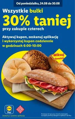 Bułki promocja w Lidl