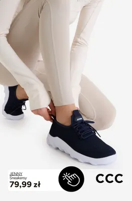 Sneakersy Jenny promocja w CCC
