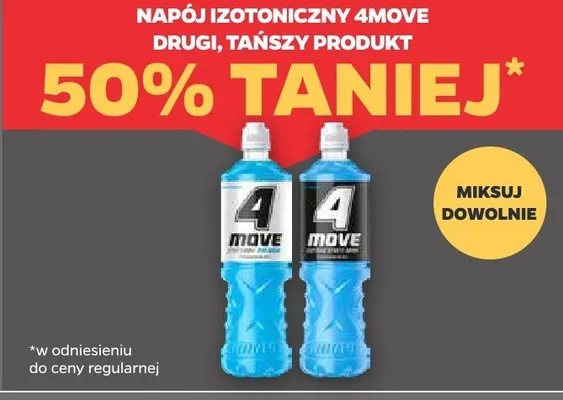 Napój izotoniczny 4Move promocja w Netto