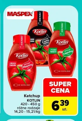 Ketchup Kotlin pikantny promocja w Carrefour
