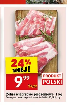 Żebra wieprzowe pieczeniowe promocja w Twój Market