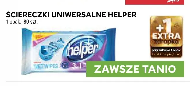 Ściereczki uniwersalne Helper promocja w Stokrotka