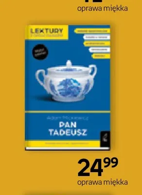 Książka Pan Tadeusz Wydawnictwo GREG promocja w Empik