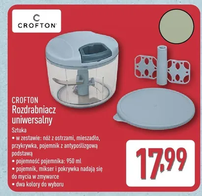 Rozdrabniacz uniwersalny promocja w Aldi