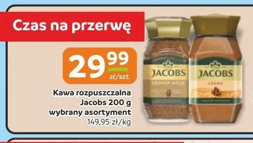 Kawa rozpuszczalna Jacobs Cronat Gold promocja w Gama