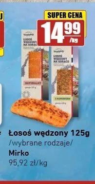Łosoś wędzony na gorąco naturalny Mirko promocja w API Market