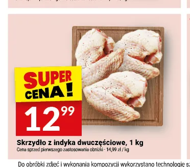 Skrzydło z indyka dwuczęściowe promocja w Twój Market