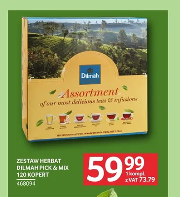 Zestaw herbat Dilmah Pick & Mix promocja w Selgros