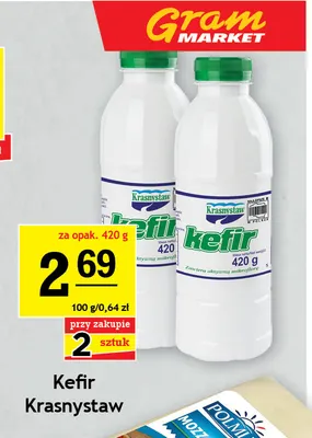 Kefir Krasnystaw promocja w Gram Market