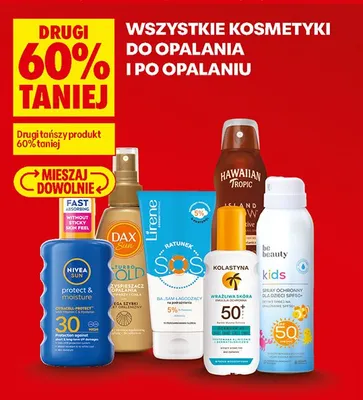 Mleczko do opalania Hawaiian Tropic Island Sport promocja w Biedronka