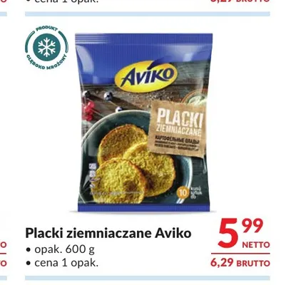 Placki ziemniaczane Aviko promocja w Makro
