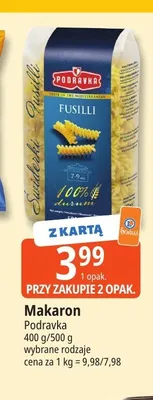 Makaron Podravka promocja w Leclerc