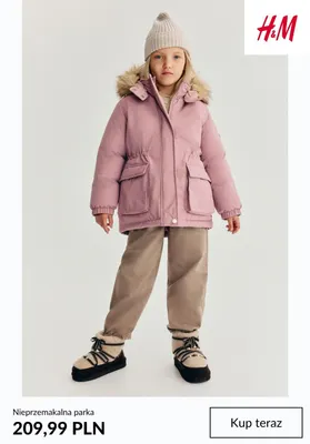 Nieprzemakalna parka H & M promocja w H&M