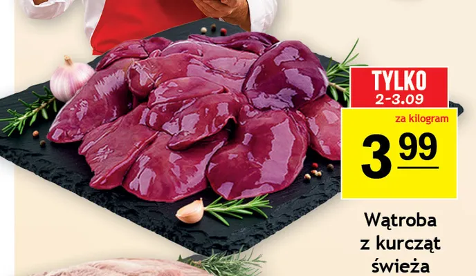 Wątroba z kurcząt świeża promocja w Gram Market