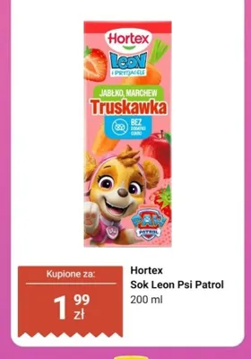 Sok Leon Psi Patrol Hortex promocja w Dino
