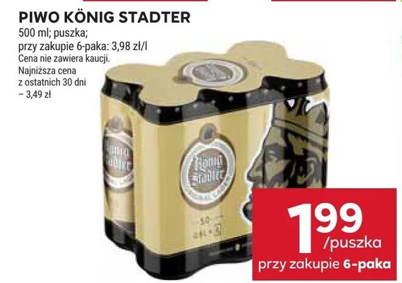 Piwo promocja w Stokrotka