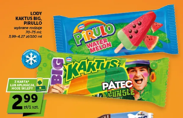 Lody Nestle Pirulo Water Melon promocja w Euro Sklep