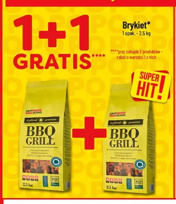 Brykiet Bbq Grill Gryfskand promocja w POLOmarket