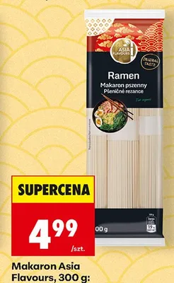 Makaron ramen Asia Flavours promocja w Biedronka