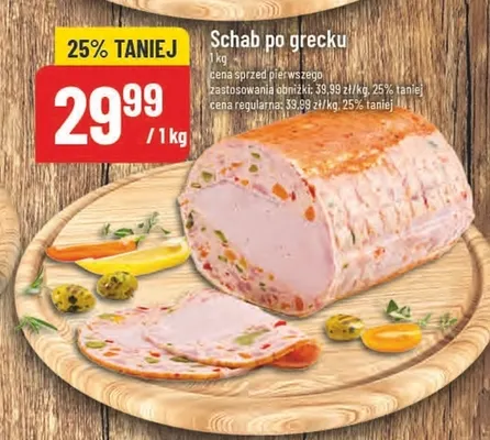 Schab po grecku promocja w POLOmarket
