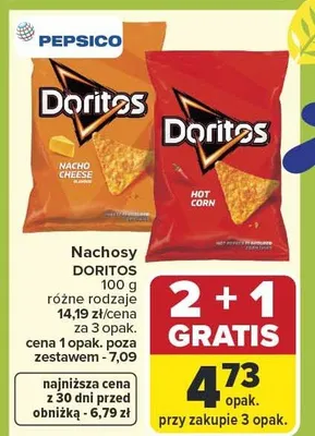 Nachosy Nacho Cheese promocja w Carrefour Market
