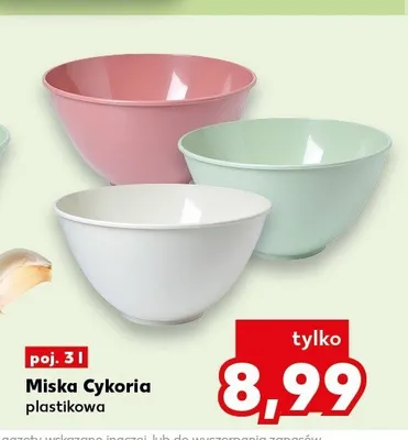 Miska plastikowa Cykoria 3 l promocja w Kaufland