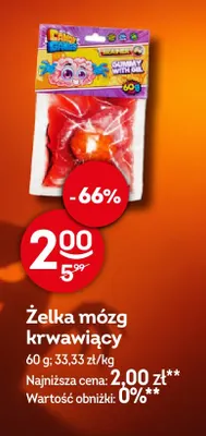 Żelka mózg krwawiący Candy Gangs promocja w Żabka