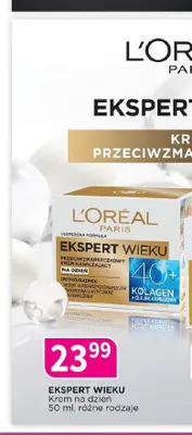 Krem na dzień L'Oréal Paris Ekspert Wieku 40+ promocja w Drogerie Polskie