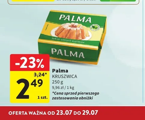 Margaryna Palma promocja w Intermarche