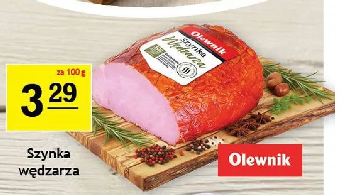 Szynka wędzarza Olewnik promocja w Gram Market