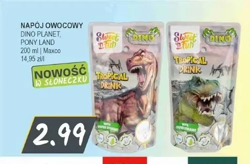 Napój owocowy Sweet & Fun Pony Land promocja w Słoneczko