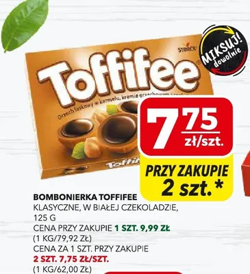 Bombonierka klasyczne, w białej czekoladzie promocja w Top Market