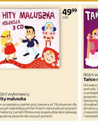 Płyta CD Różni wykonawcy Hity maluszka 3-pak promocja w Empik