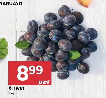 Śliwki promocja w Stokrotka