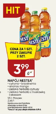 Napój Nestea cytryna promocja w Chata Polska