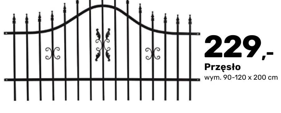 Przęsło Tytus ocynkowane promocja w Bricomarche