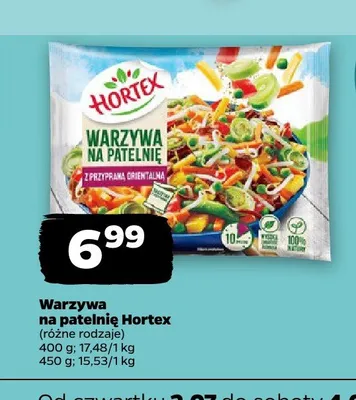 Warzywa na patelnię z przyprawą orientalną Hortex promocja w Netto