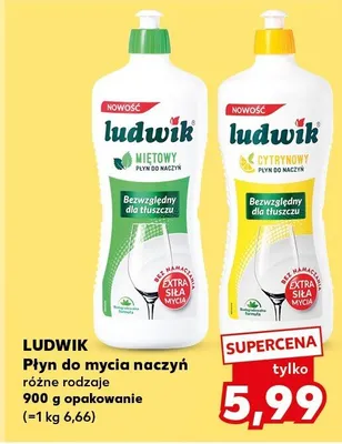 Płyn do mycia naczyń różne rodzaje promocja w Kaufland