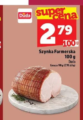 Szynka Farmerska Duda promocja w TOPAZ